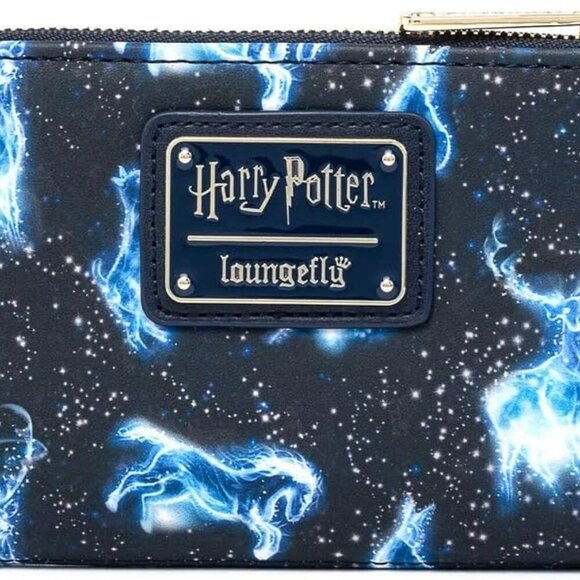 Harry Potter Wallet Faux Leather Bifold Card Coin Pouch Womens